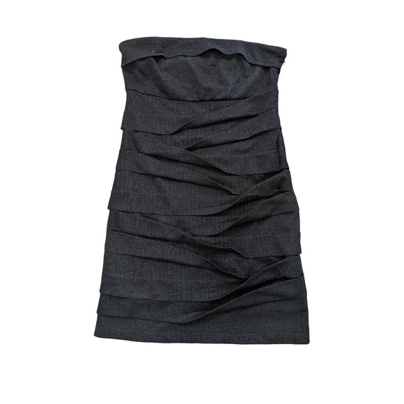Dynamite Black Strapless Mini Dress – US M - Picture 1 of 8